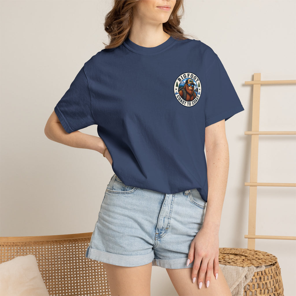 Coast To Coast Bigfoot - Arizona Bigfoot Basketball T-Shirt