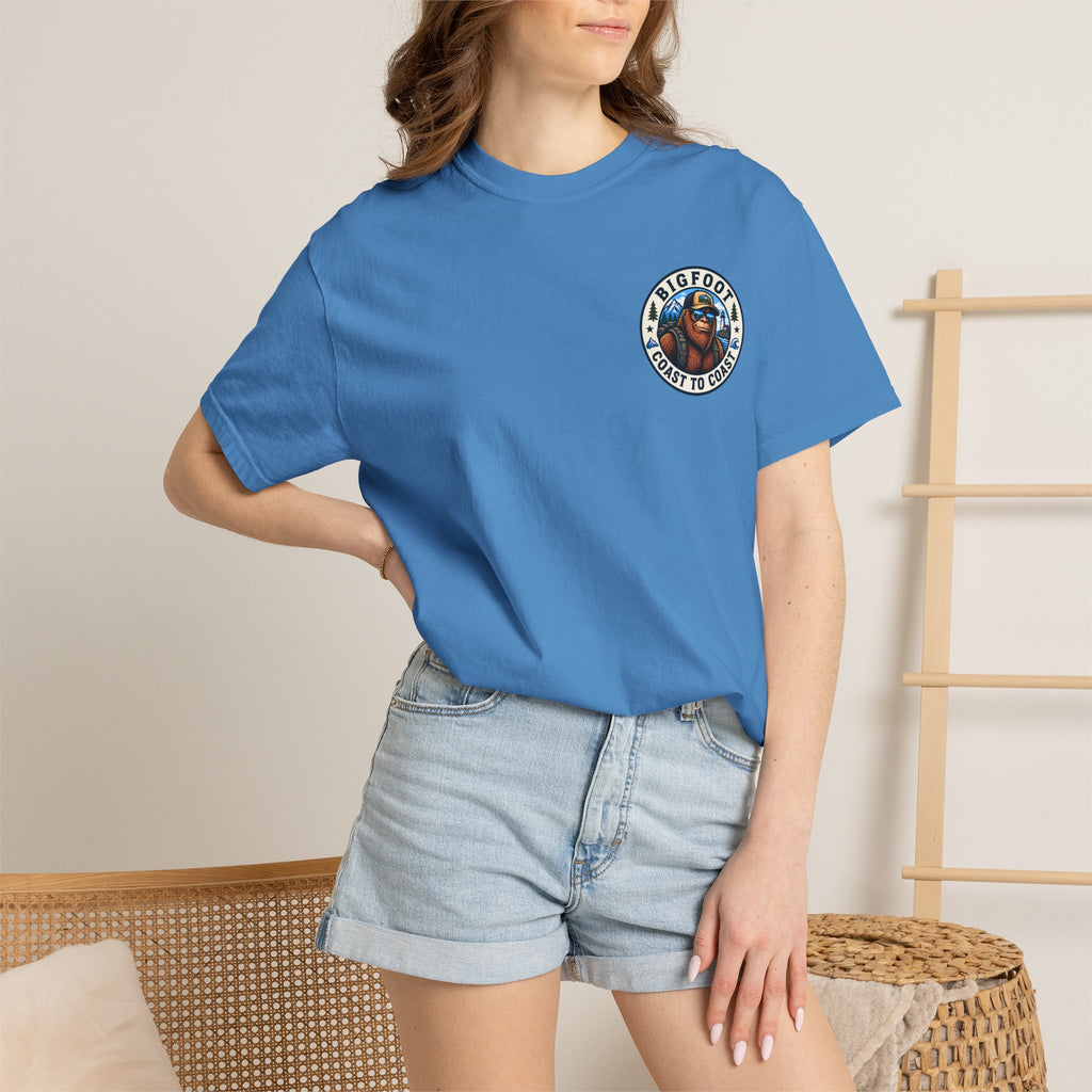 Coast To Coast Bigfoot - Arizona Bigfoot Basketball T-Shirt