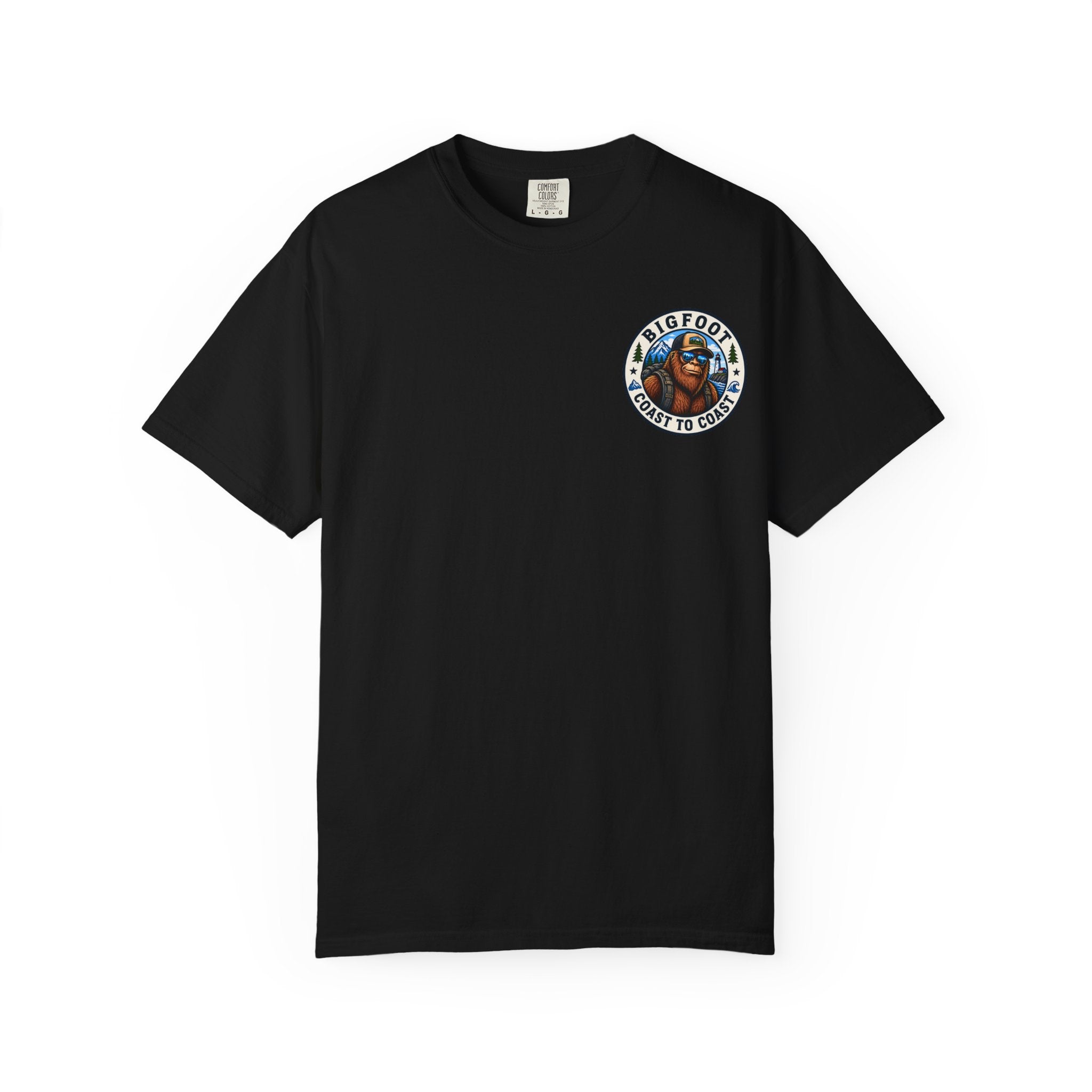 Coast To Coast Bigfoot - Arizona Bigfoot Basketball T-Shirt