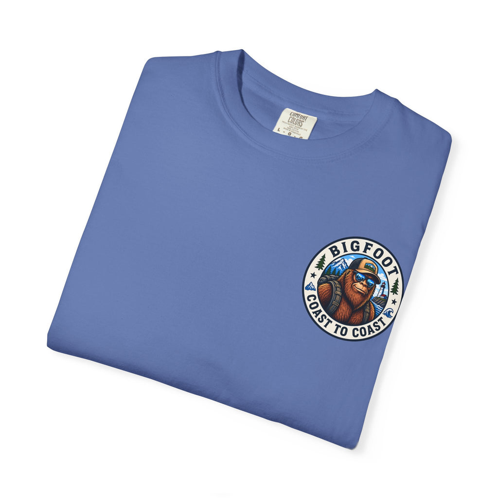 Coast To Coast Bigfoot - Arizona Bigfoot Basketball T-Shirt