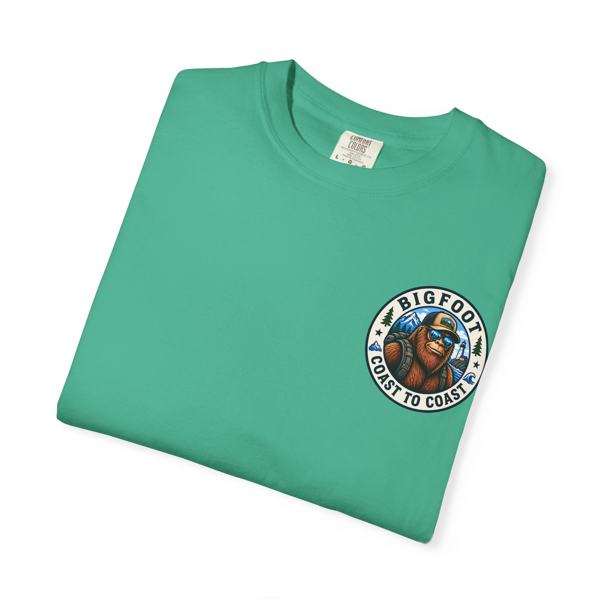 Coast To Coast Bigfoot - Arizona Bigfoot Basketball T-Shirt