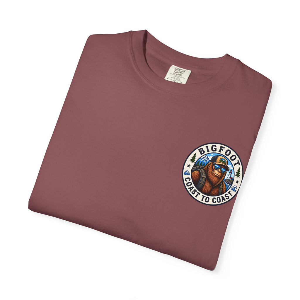Coast To Coast Bigfoot - Arizona Bigfoot Basketball T-Shirt