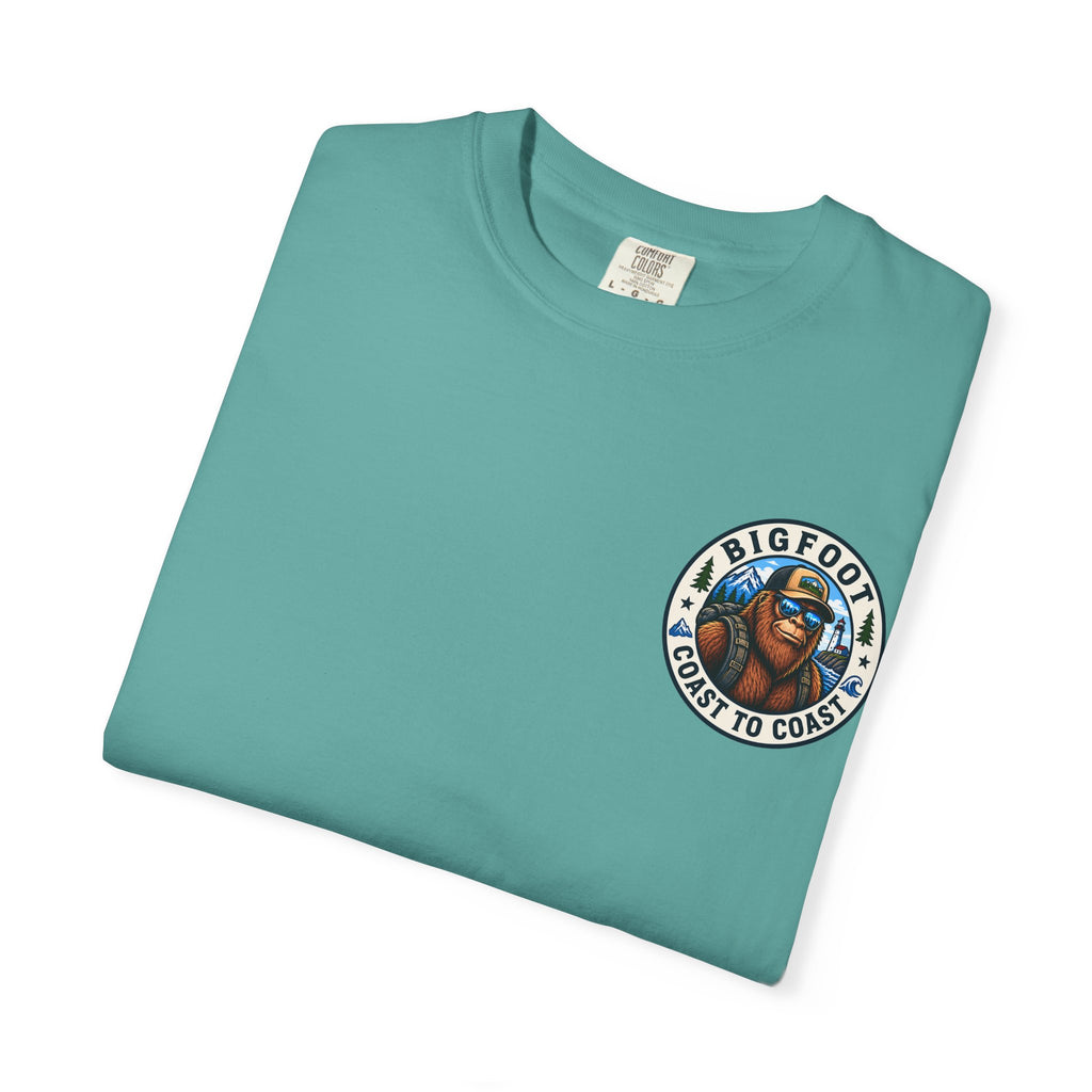 Coast To Coast Bigfoot - Arizona Bigfoot Basketball T-Shirt