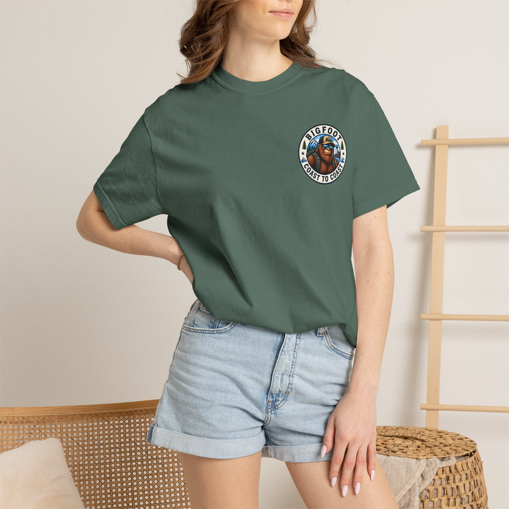 Coast To Coast Bigfoot - Arizona Bigfoot Basketball T-Shirt