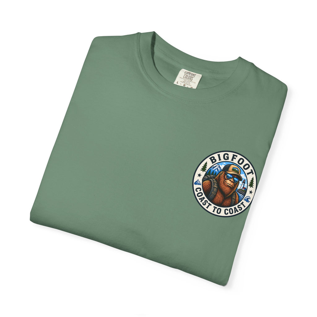 Coast To Coast Bigfoot - Arizona Bigfoot Basketball T-Shirt