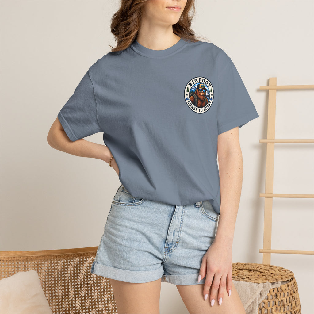 Coast To Coast Bigfoot - Arizona Bigfoot Basketball T-Shirt