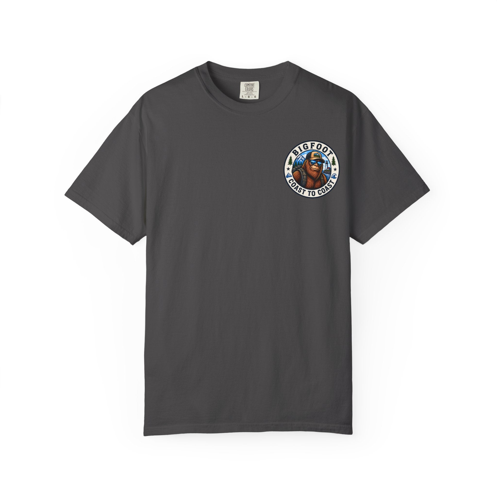 Coast To Coast Bigfoot - Arizona Bigfoot Basketball T-Shirt