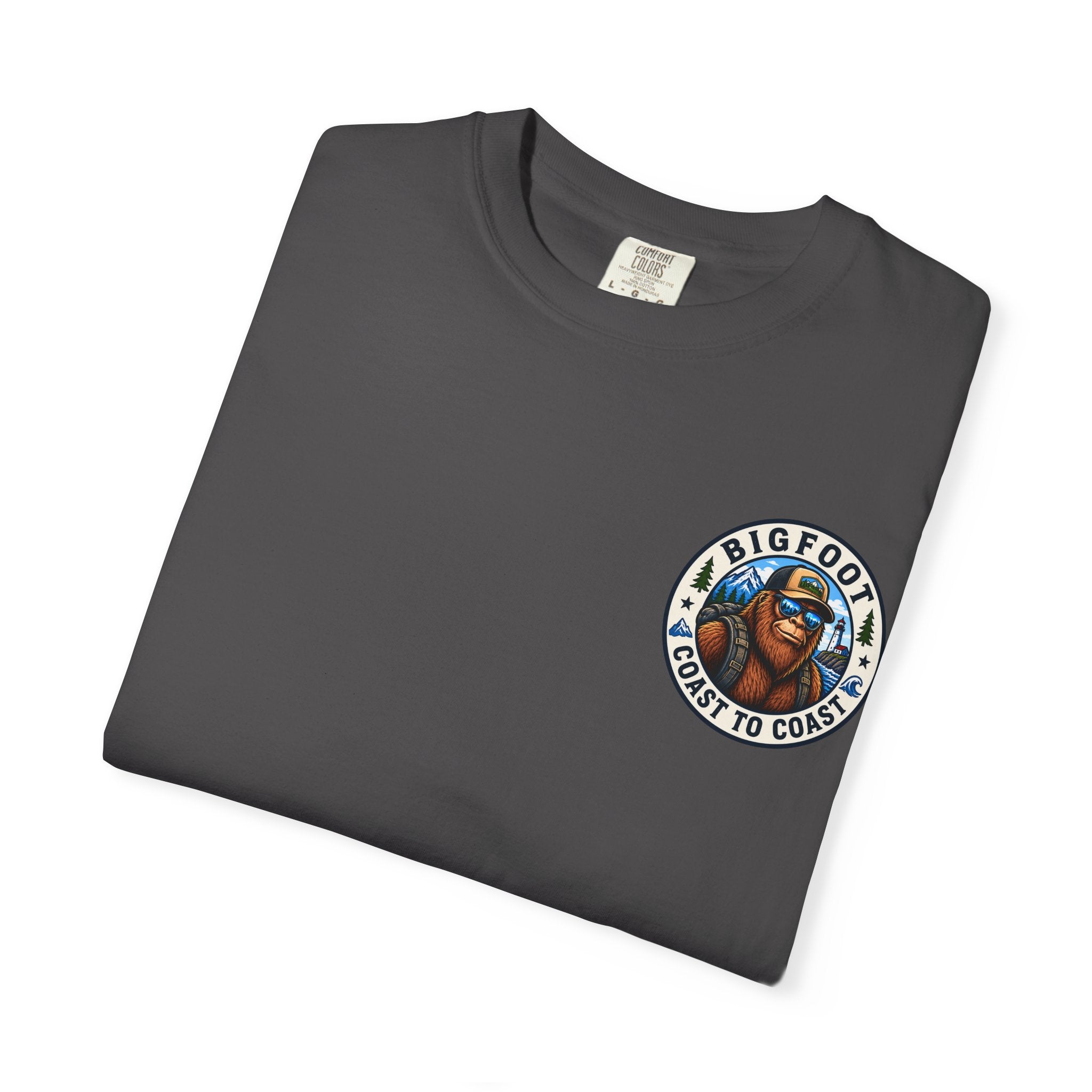 Coast To Coast Bigfoot - Arizona Bigfoot Basketball T-Shirt