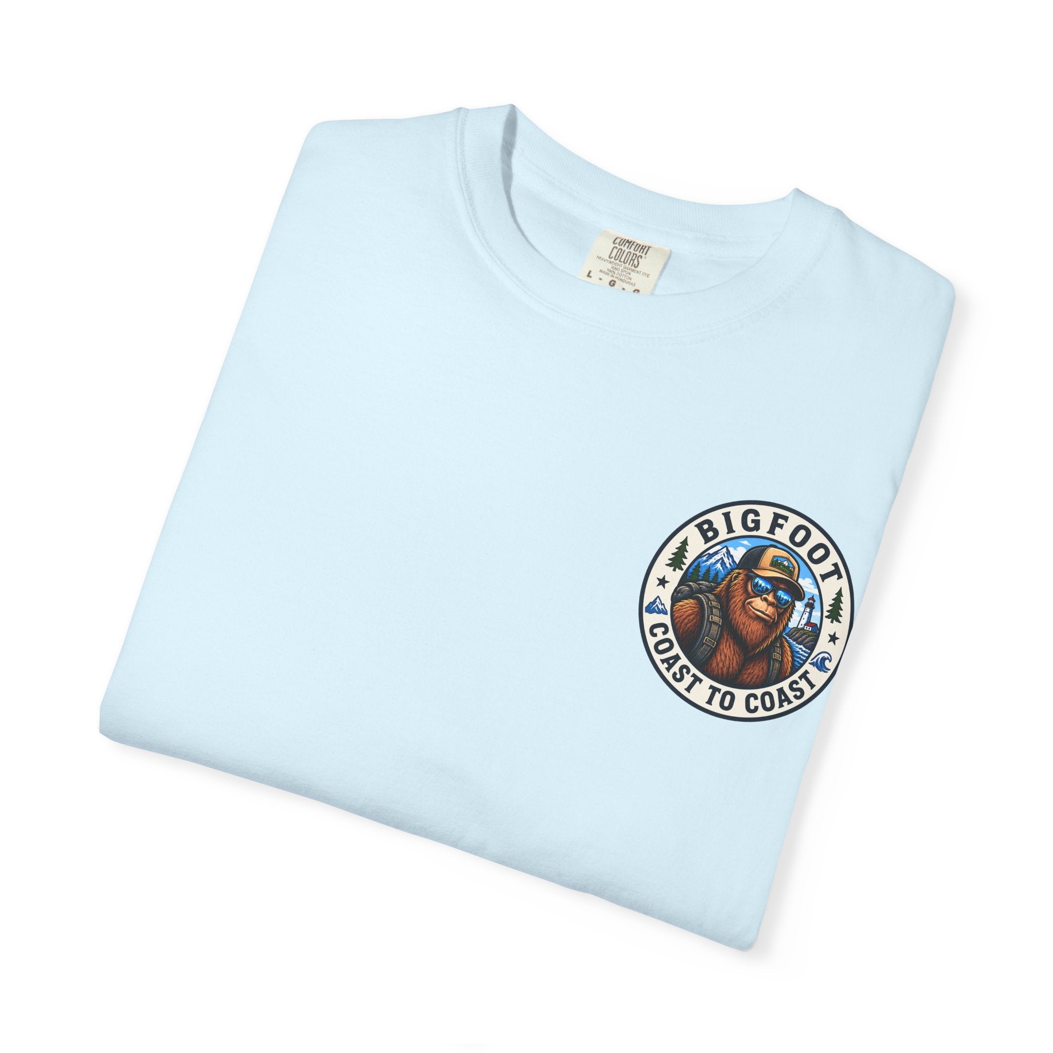 Coast To Coast Bigfoot - Arizona Bigfoot Basketball T-Shirt