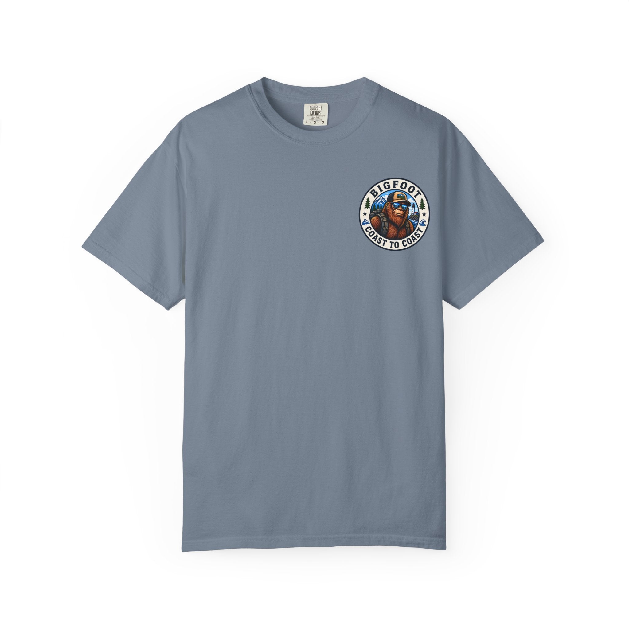 Coast To Coast Bigfoot - Arizona Bigfoot Basketball T-Shirt