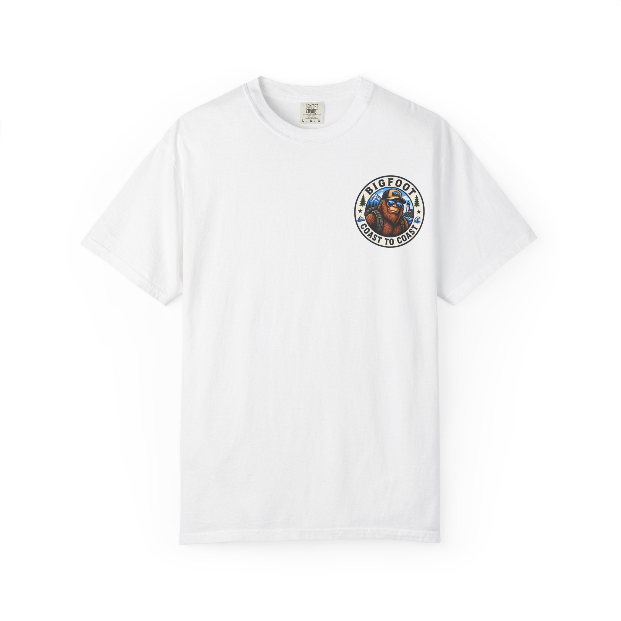 Coast To Coast Bigfoot - Arizona Bigfoot Basketball T-Shirt