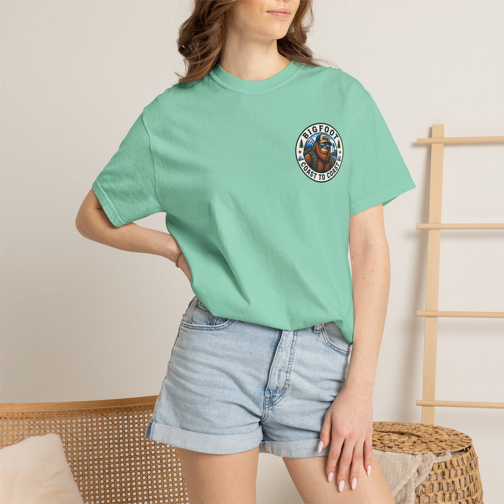 Coast To Coast Bigfoot - Arizona Bigfoot Basketball T-Shirt