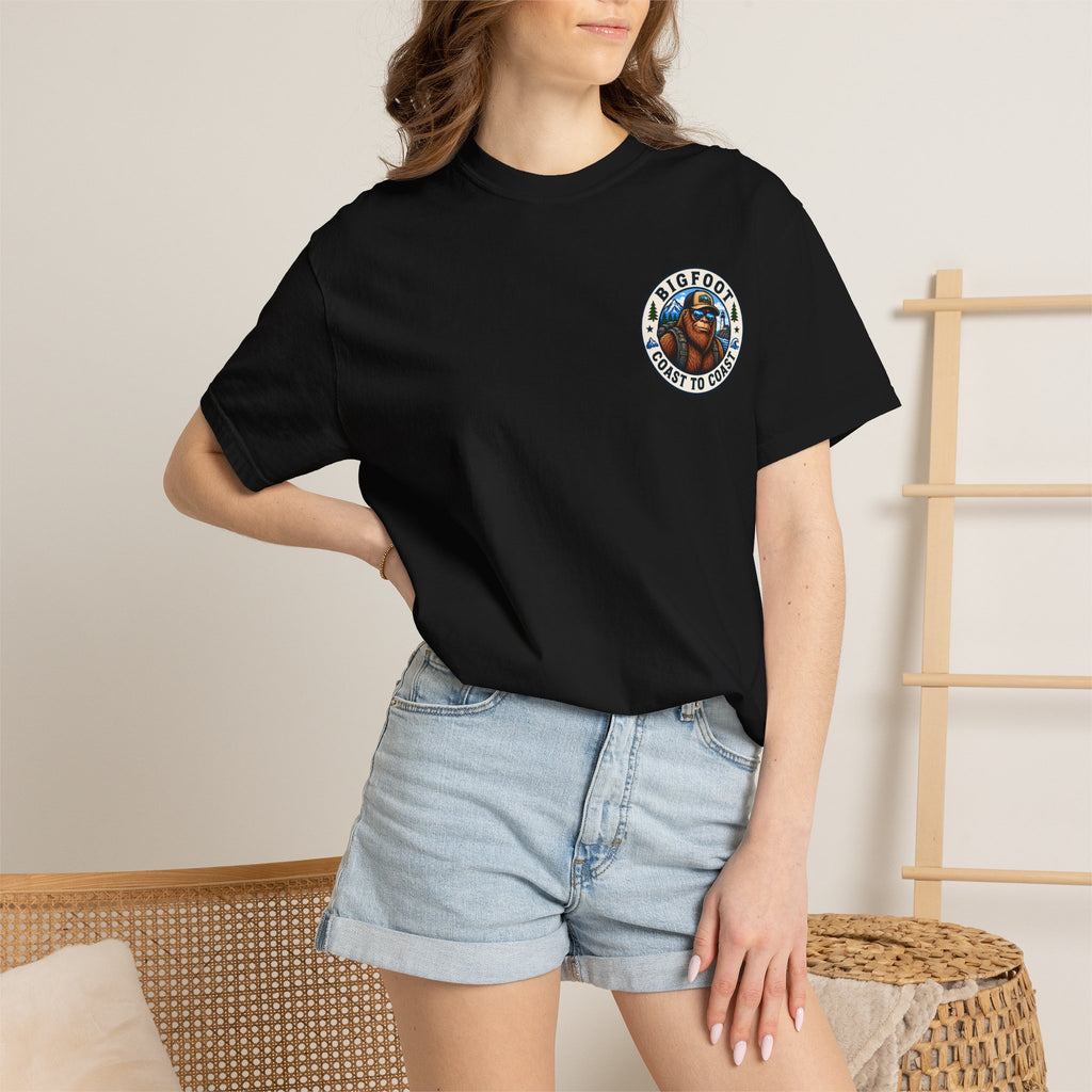 Coast To Coast Bigfoot - Arizona Bigfoot Basketball T-Shirt