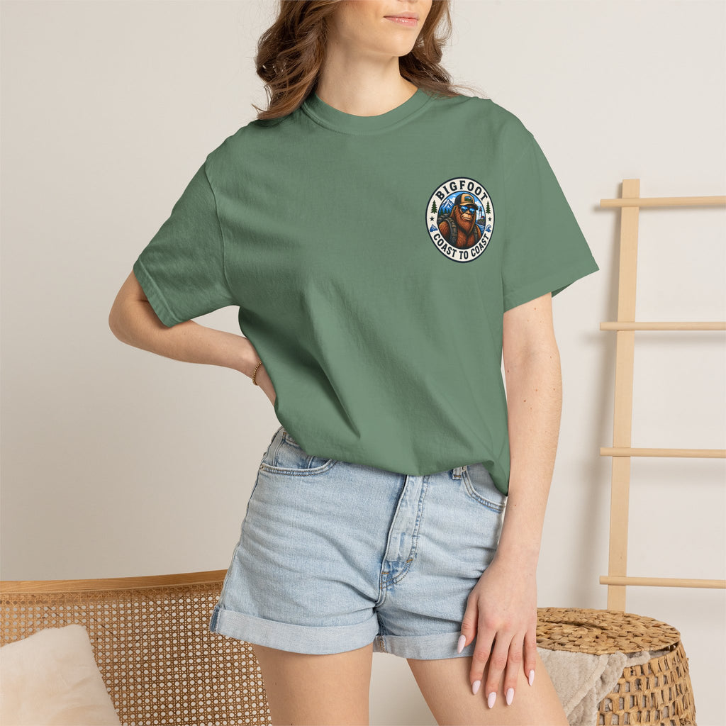 Coast To Coast Bigfoot - Arizona Bigfoot Basketball T-Shirt