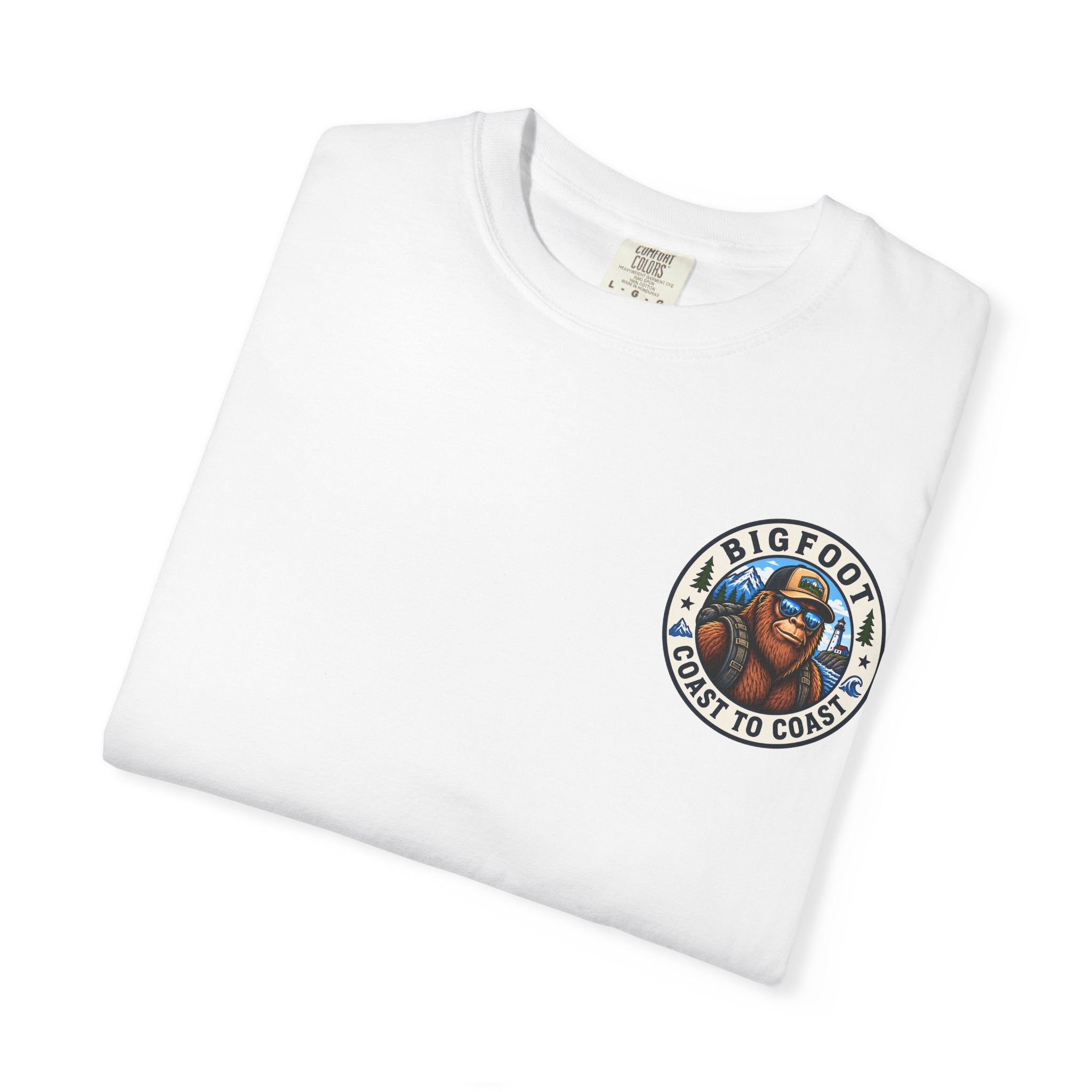 Coast To Coast Bigfoot - Arizona Bigfoot Basketball T-Shirt