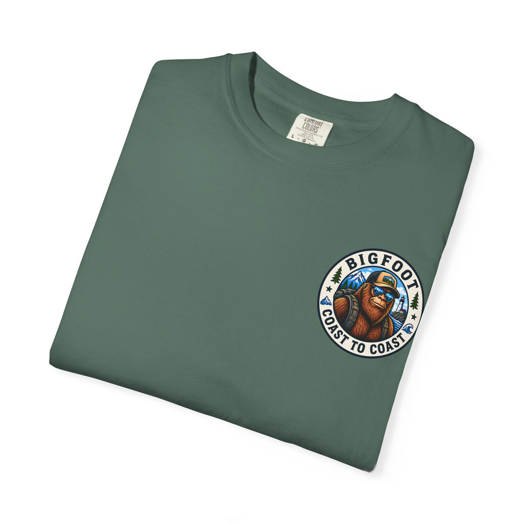 Coast To Coast Bigfoot - Arizona Bigfoot Basketball T-Shirt
