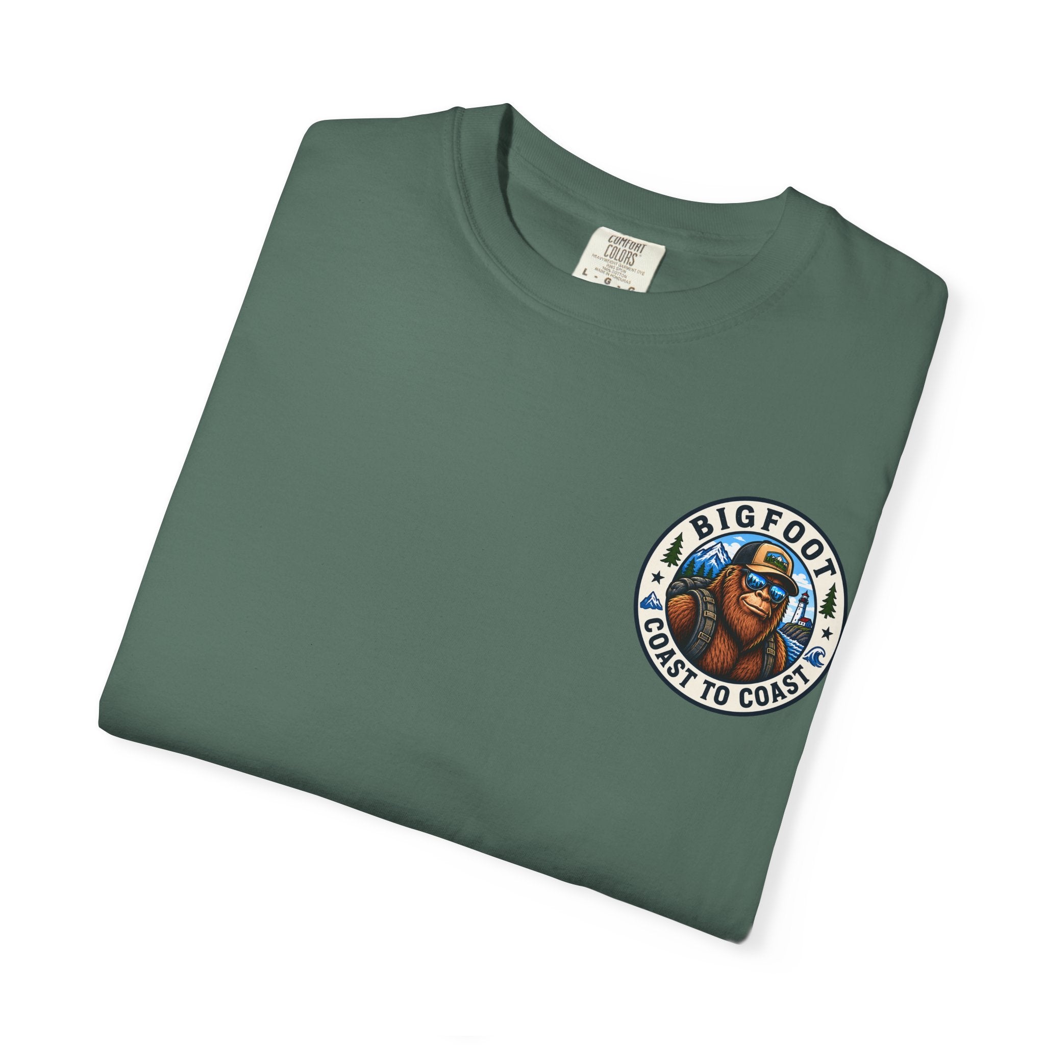 Coast To Coast Bigfoot - Arizona Bigfoot Basketball T-Shirt