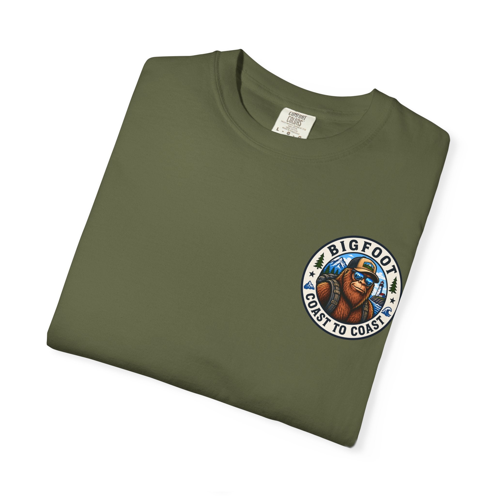 Coast To Coast Bigfoot - Arizona Bigfoot Basketball T-Shirt