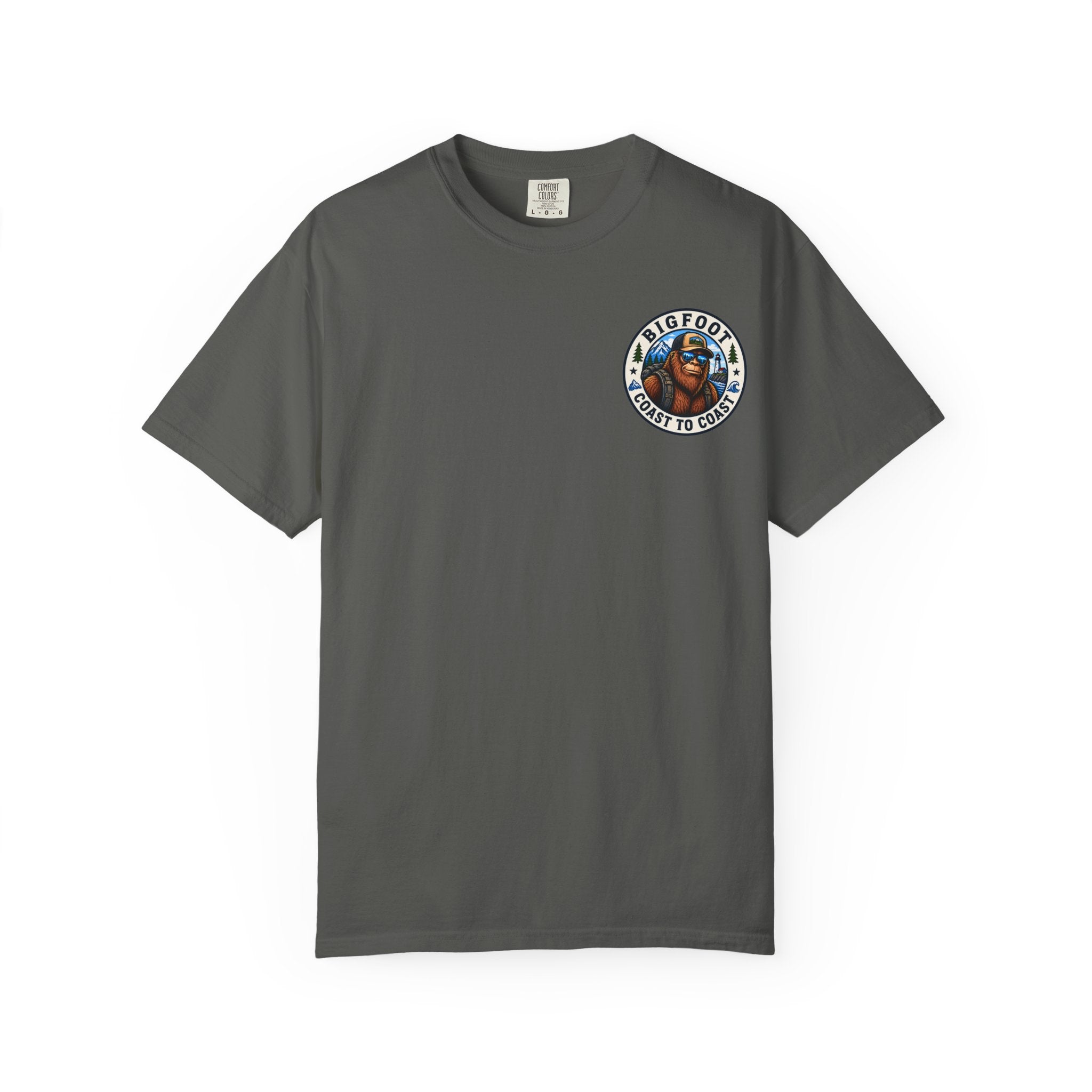 Coast To Coast Bigfoot - Arizona Bigfoot Basketball T-Shirt