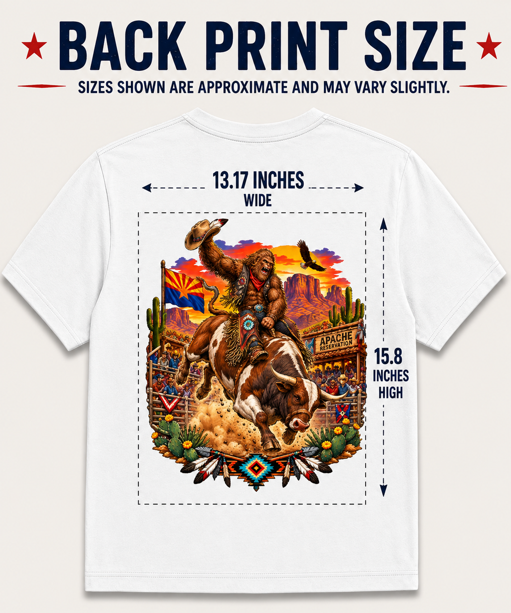 Arizona Bigfoot Rodeo Comfort Colors T-Shirt