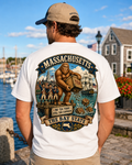 Massachusetts Bigfoot Boston Tea Party Comfort Colors 1717 T-Shirt