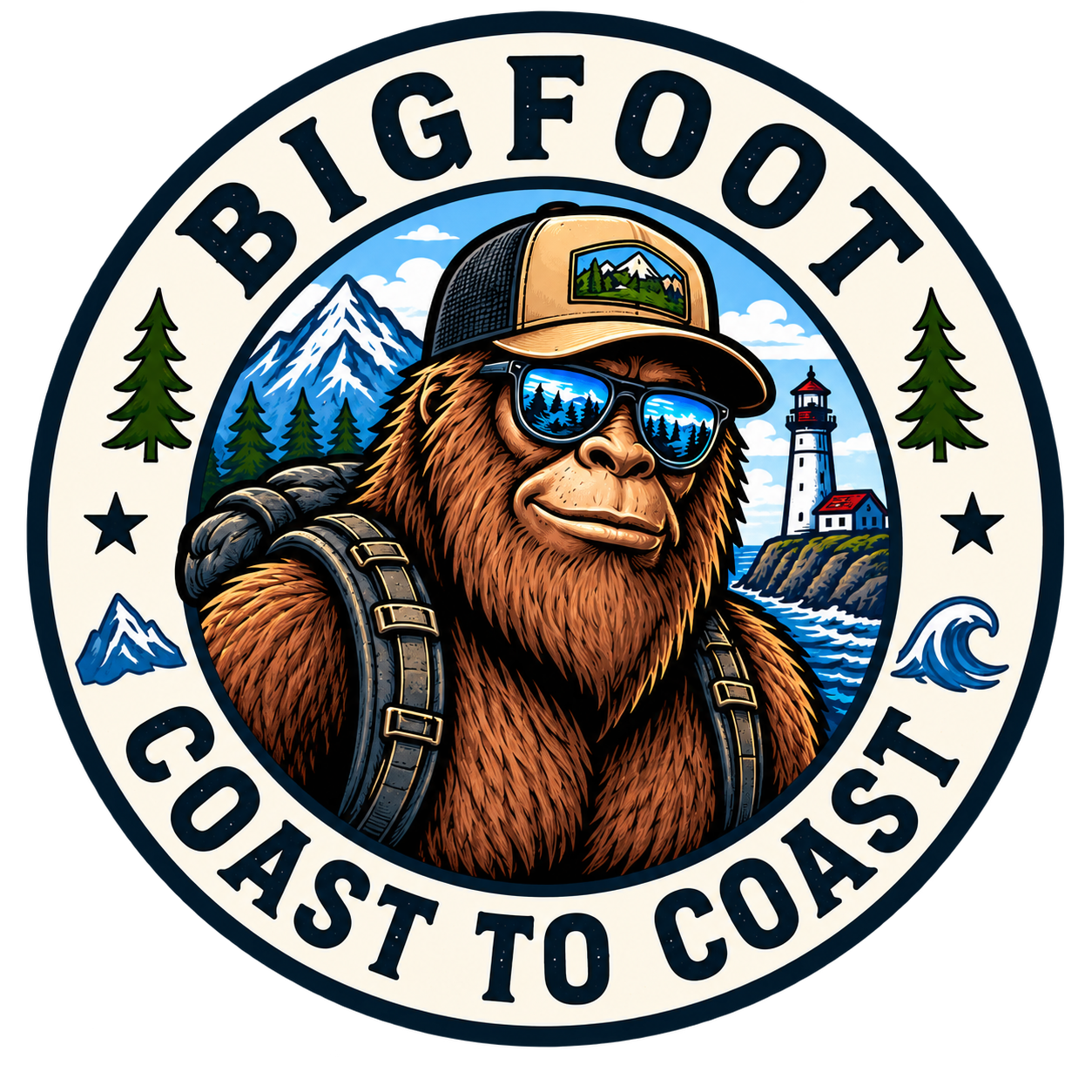 Alaska Bigfoot Shirt - The Last Frontier Sasquatch Wilderness Tee