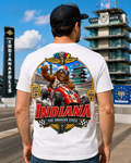 Indiana Bigfoot Racing Shirt | Sasquatch Hoosier State Tee | Indianapolis Speedway Inspired Shirt | Bigfoot Coast to Coast