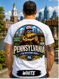 Pennsylvania Bigfoot Shirt / Philly Cheesesteak Sasquatch Keystone State Tee