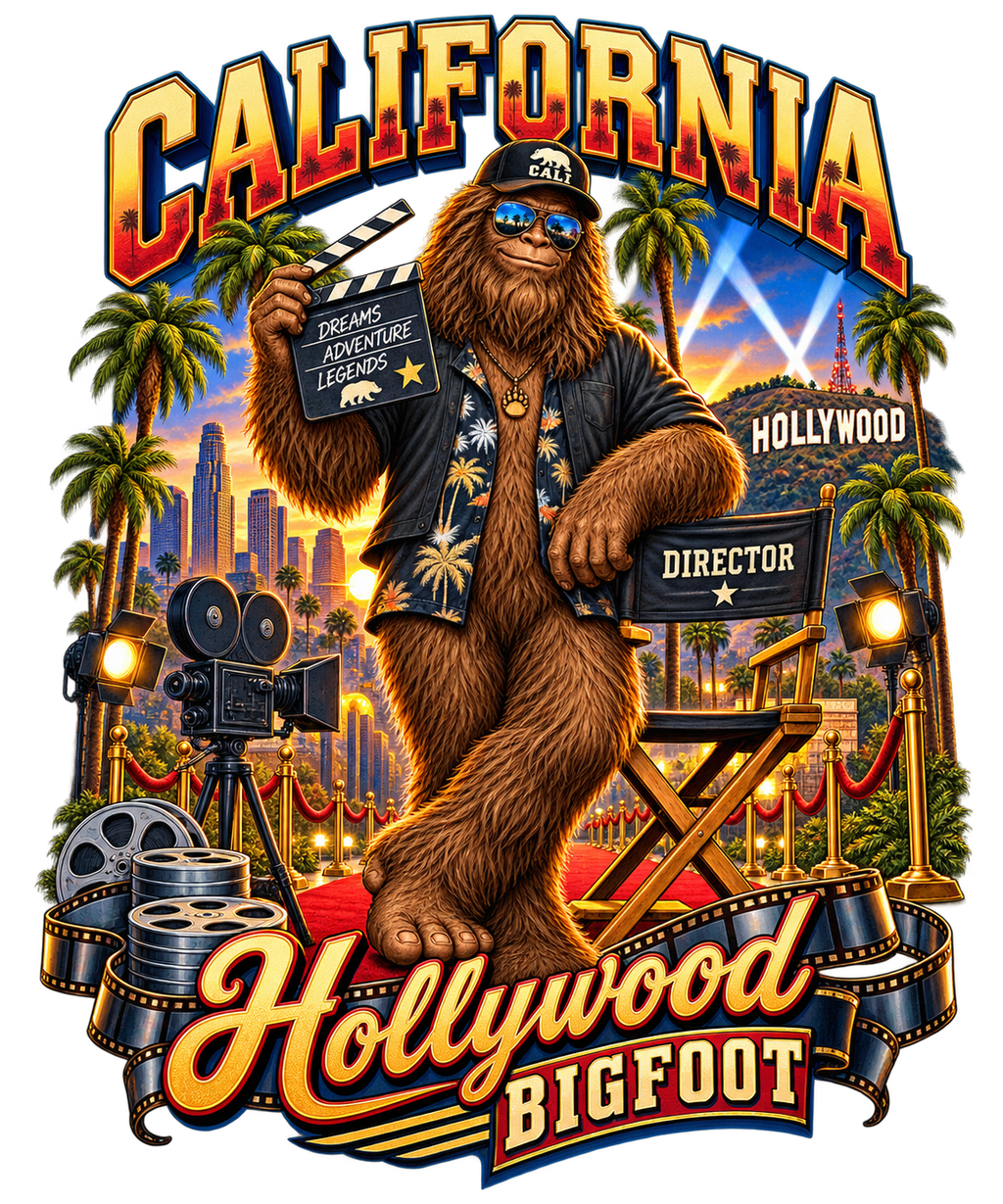 Bigfoot in Calfornia - Hollywood