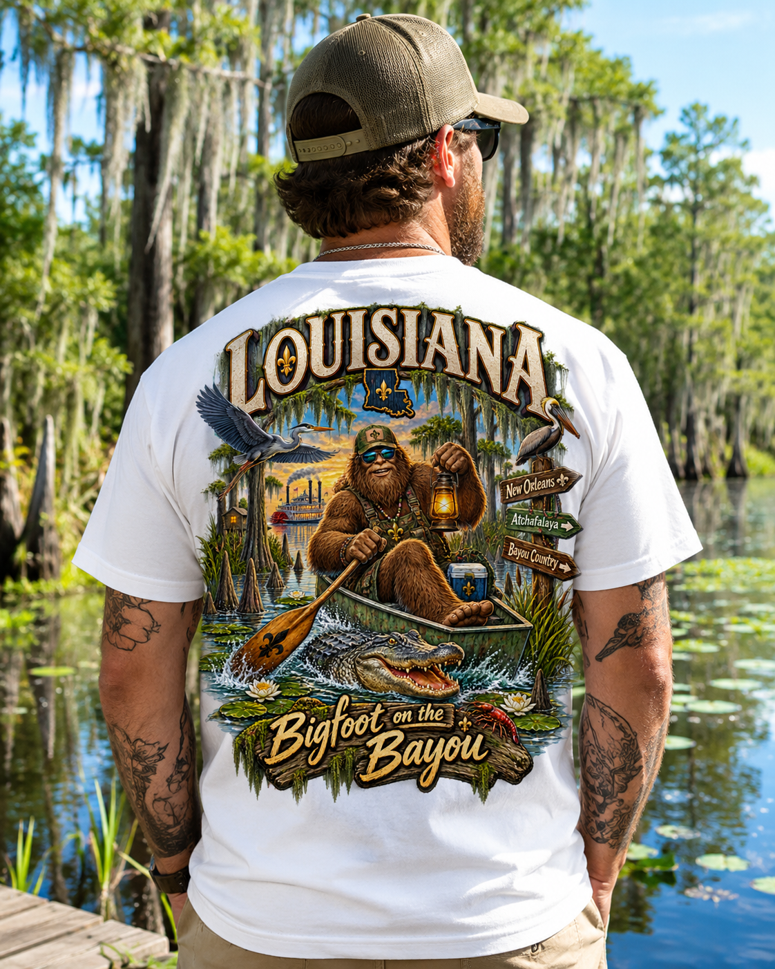 Louisiana Bigfoot- Bigfoot on the Bayou