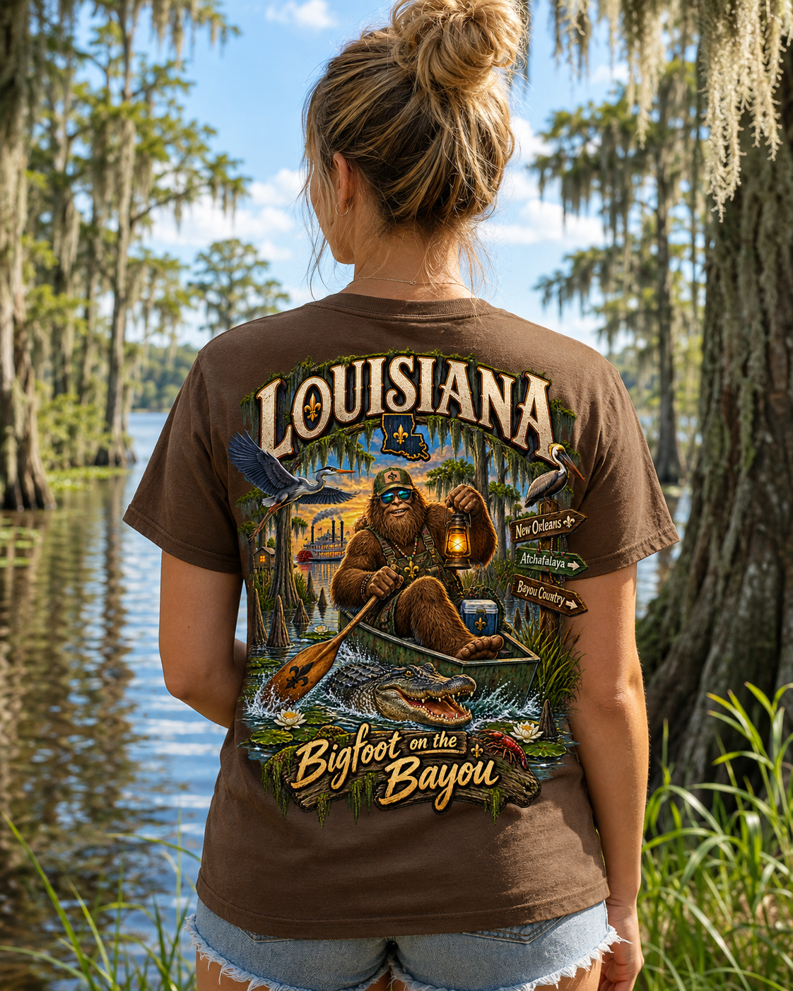 Louisiana Bigfoot- Bigfoot on the Bayou