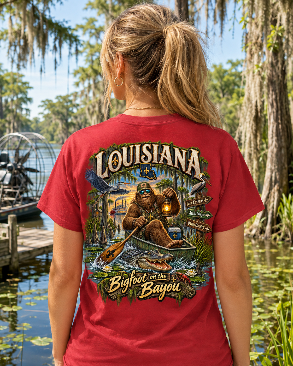 Louisiana Bigfoot- Bigfoot on the Bayou