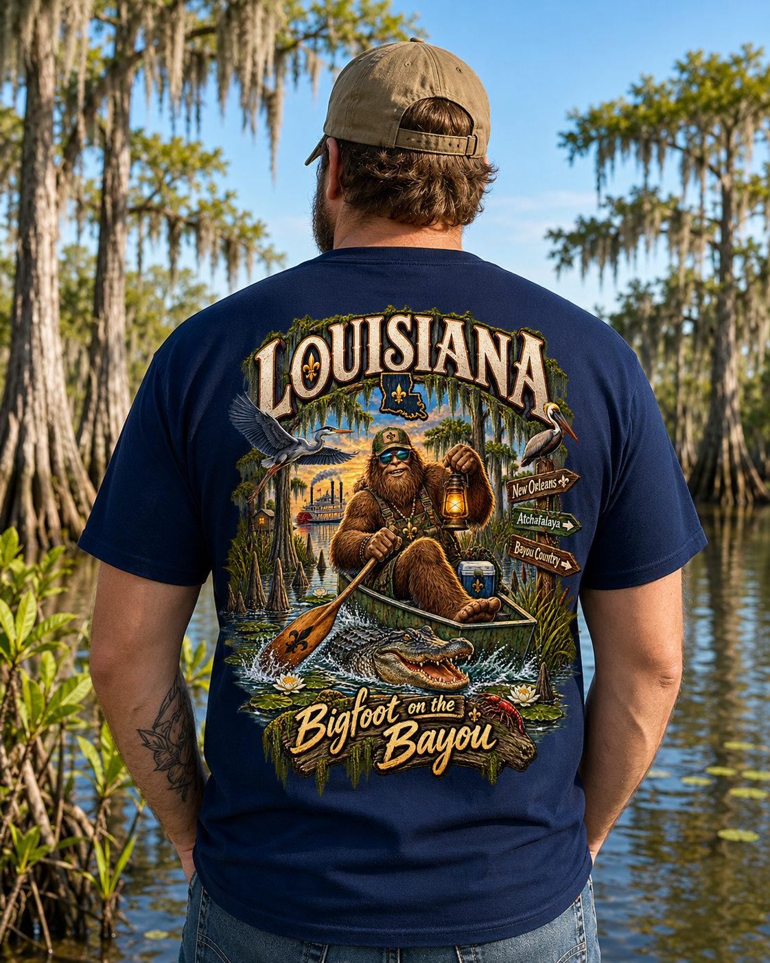 Louisiana Bigfoot- Bigfoot on the Bayou