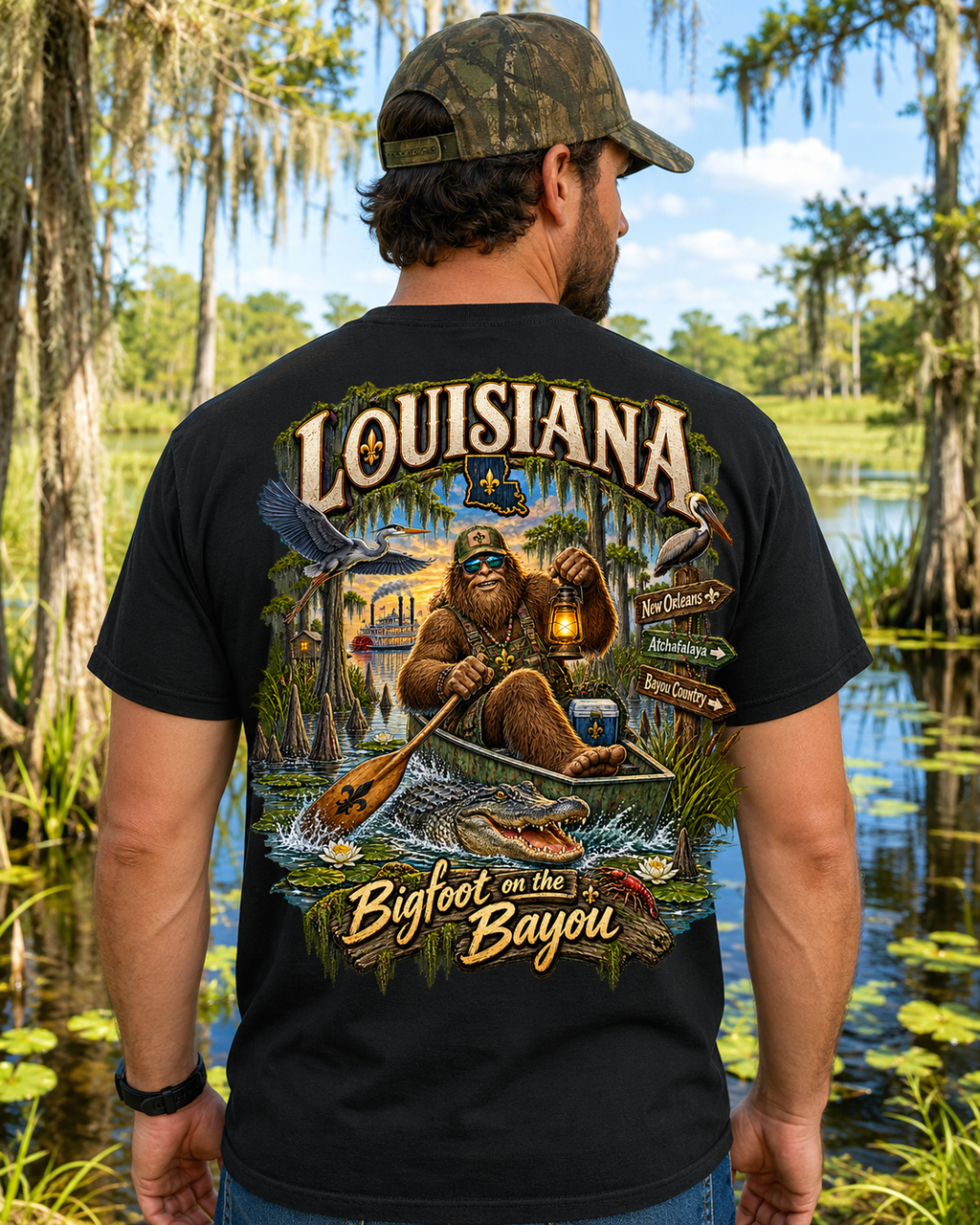 Louisiana Bigfoot- Bigfoot on the Bayou