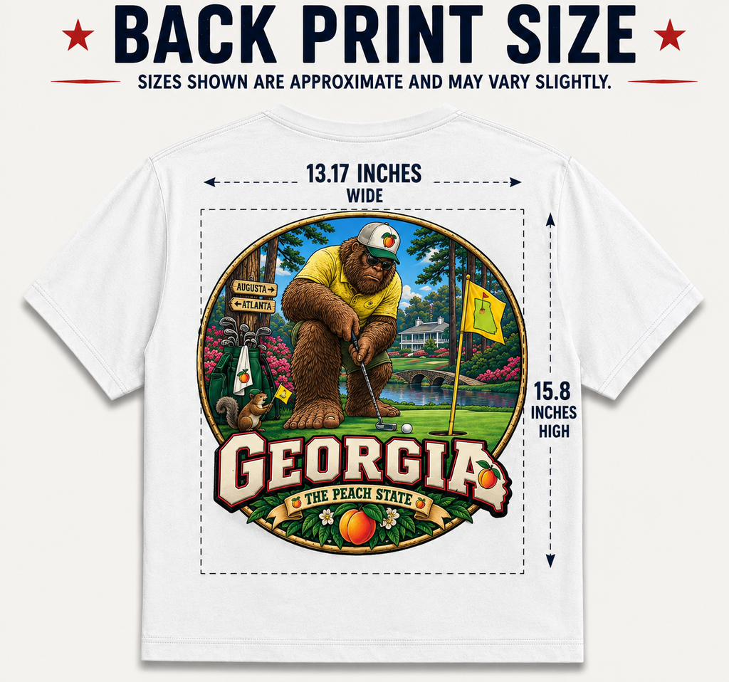 Georgia Bigfoot Golf Shirt