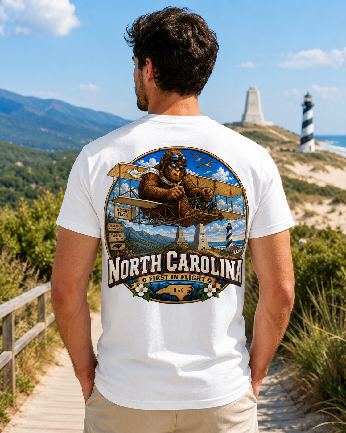 North Carolina Bigfoot T-Shirt