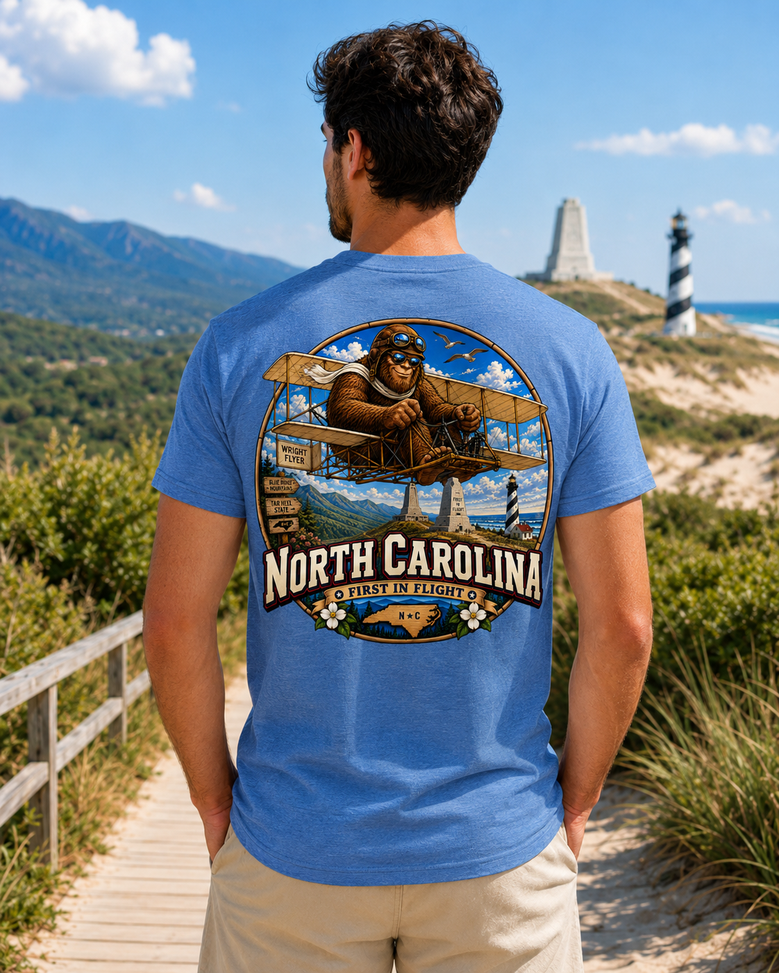 North Carolina Bigfoot T-Shirt