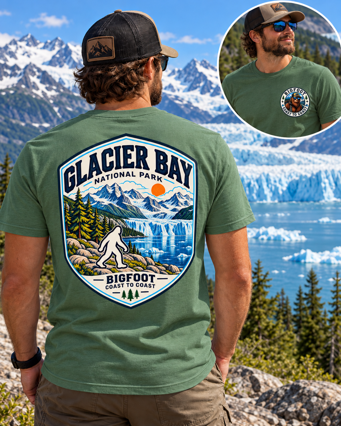 Glacier Bay Bigfoot National Park