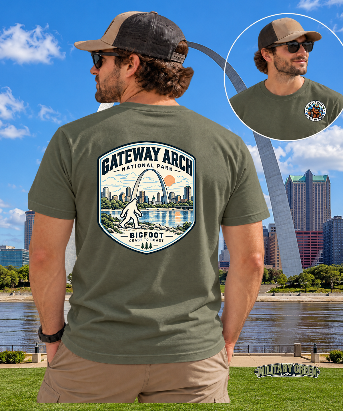 Gateway Arch Bigfoot National Park