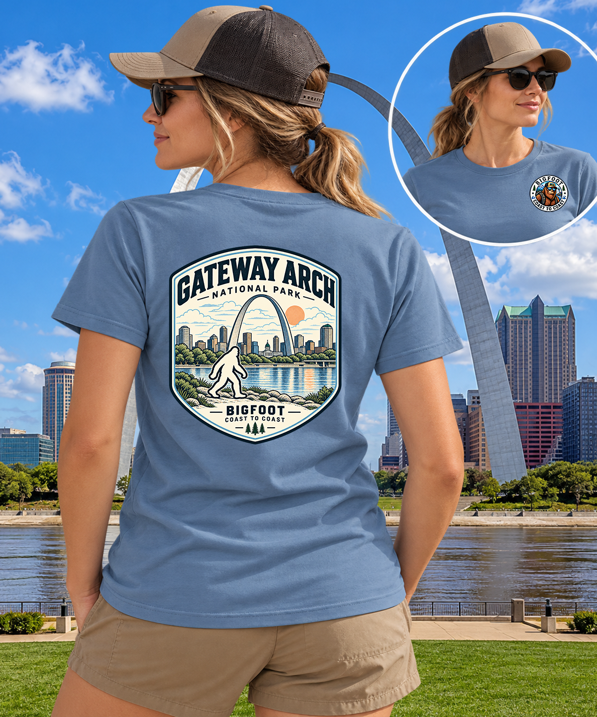 Gateway Arch Bigfoot National Park