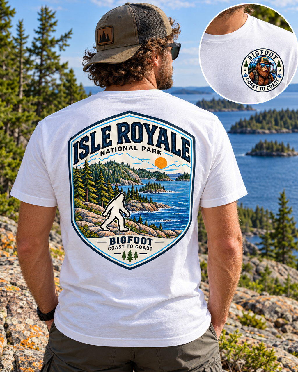 Isle Royale Bigfoot - National Park