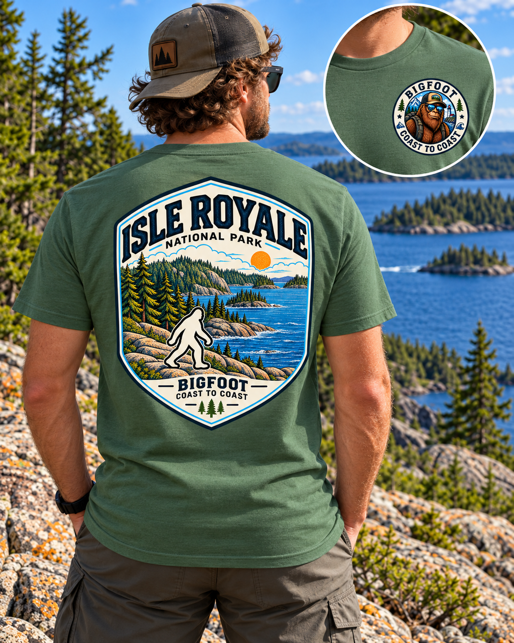 Isle Royale Bigfoot - National Park