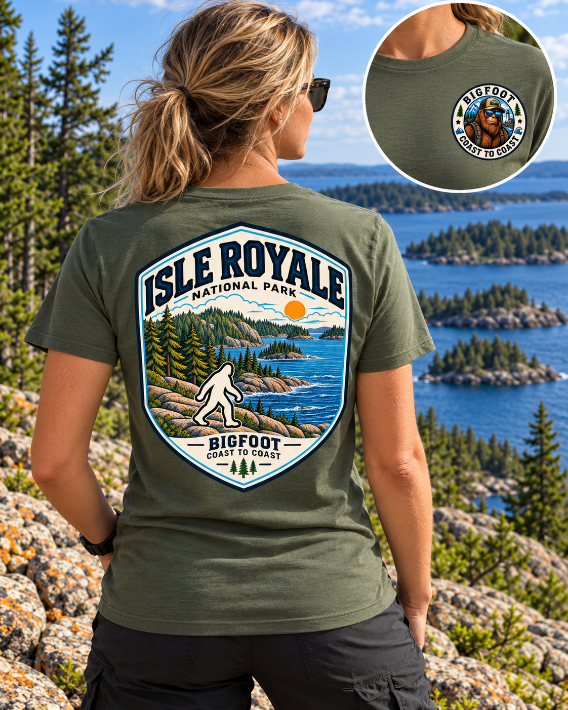 Isle Royale Bigfoot - National Park
