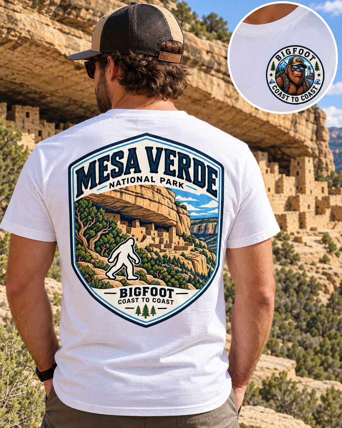 Mesa Verde Bigfoot BadgeNational Park