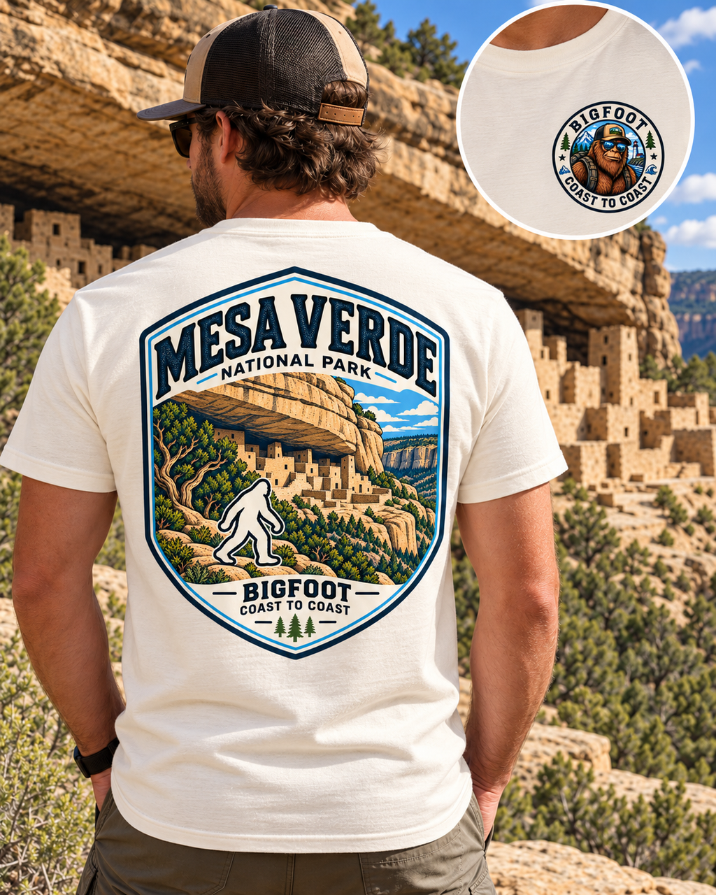Mesa Verde Bigfoot BadgeNational Park