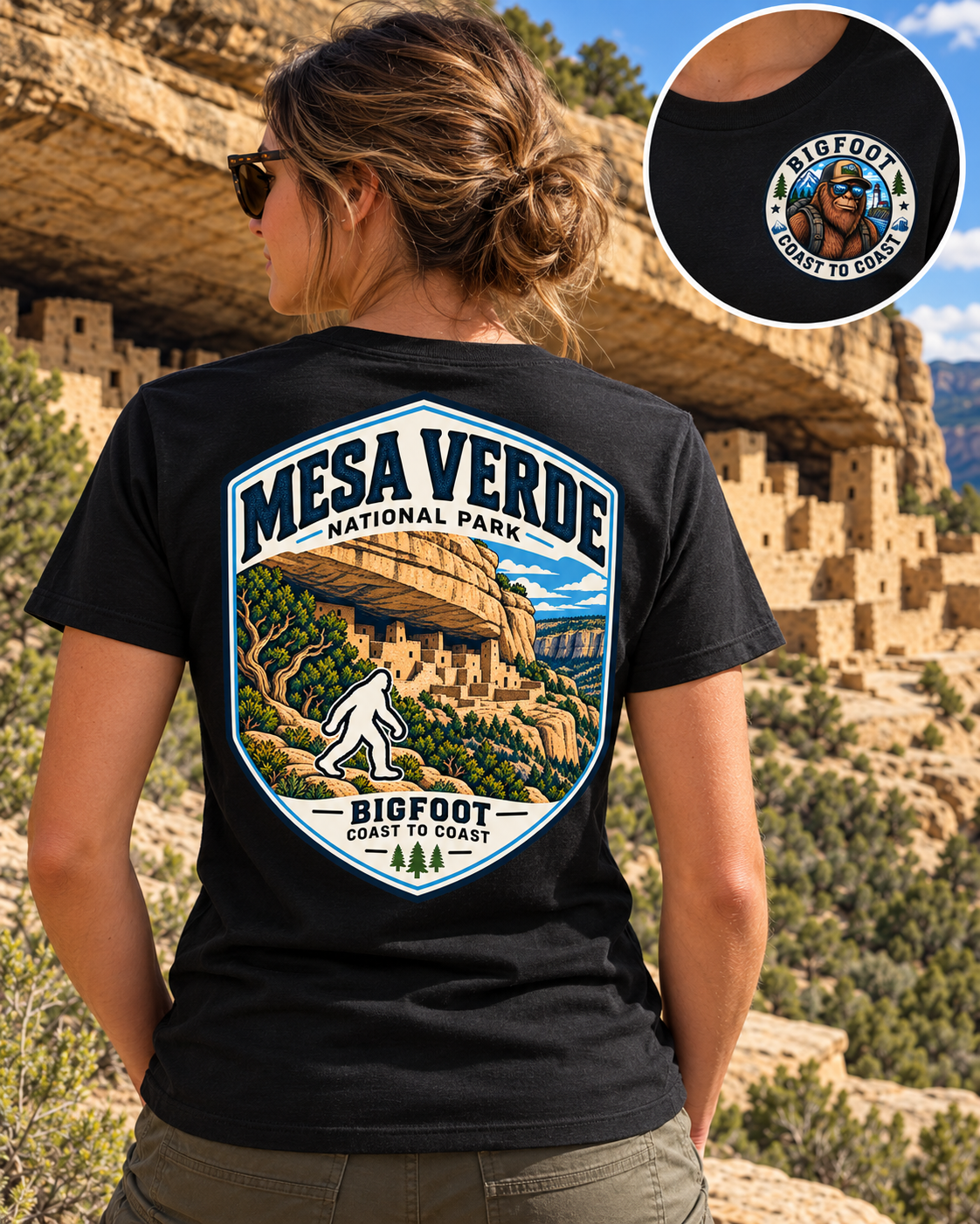 Mesa Verde Bigfoot BadgeNational Park
