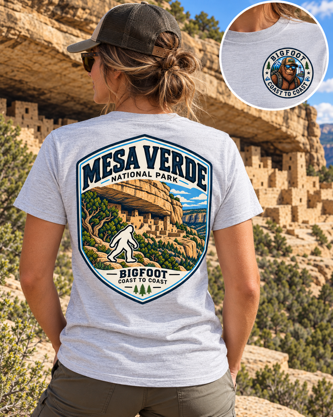 Mesa Verde Bigfoot BadgeNational Park
