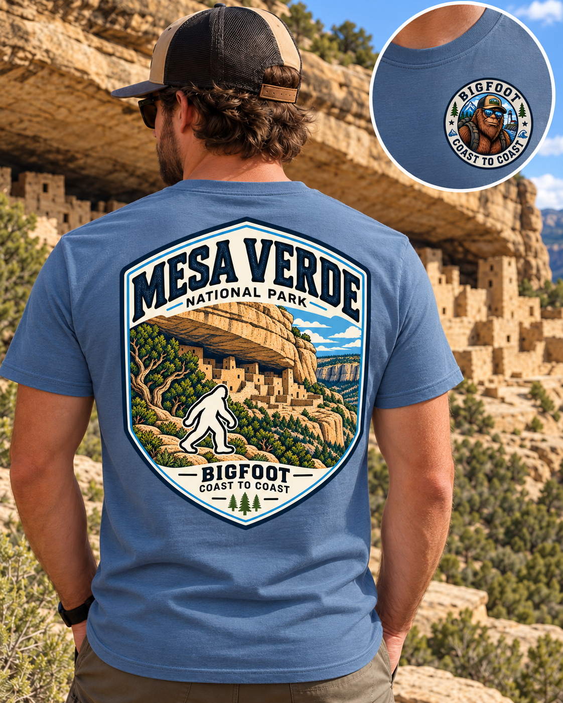 Mesa Verde Bigfoot BadgeNational Park