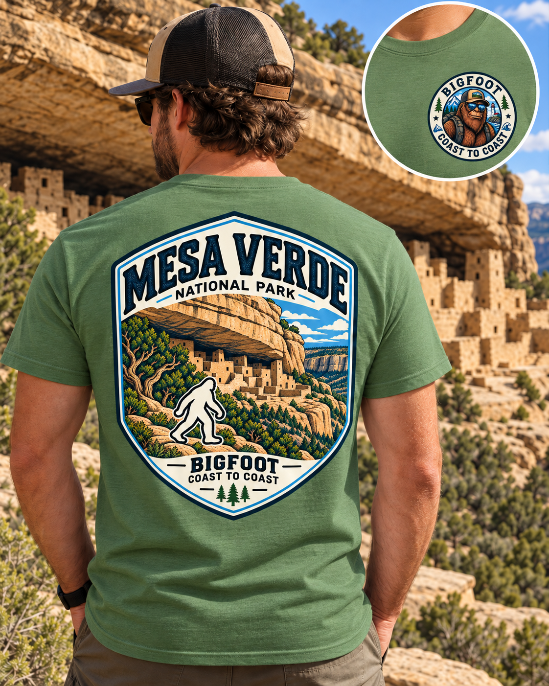Mesa Verde Bigfoot BadgeNational Park
