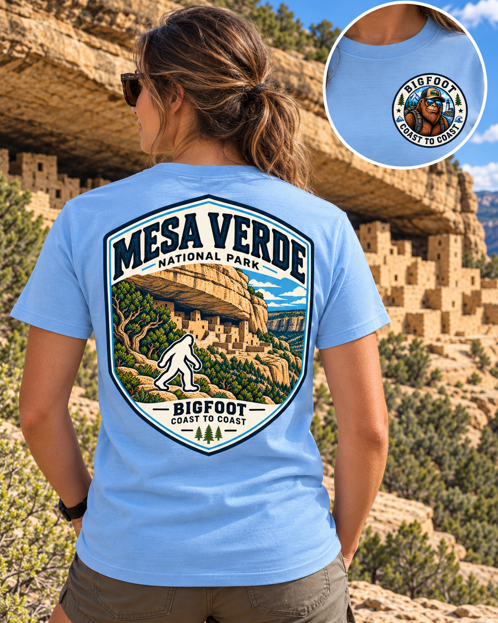 Mesa Verde Bigfoot BadgeNational Park